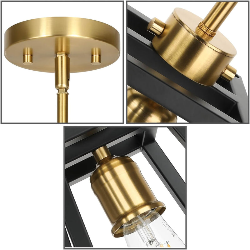 Brass Kitchen Pendant Lighting for Dining Room