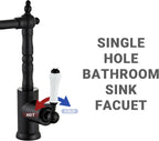 Brass Kitchen Sink Faucet Single Handle Bar