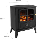 Brayford Optiflame Freestanding Electric Stove Free Standing