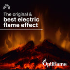 Brayford Optiflame Freestanding Electric Stove Free Standing