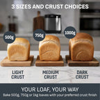Bread Maker 20 Automatic Programs 15-Hour Delay Start