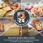 Bread Maker 20 Automatic Programs 15-Hour Delay Start