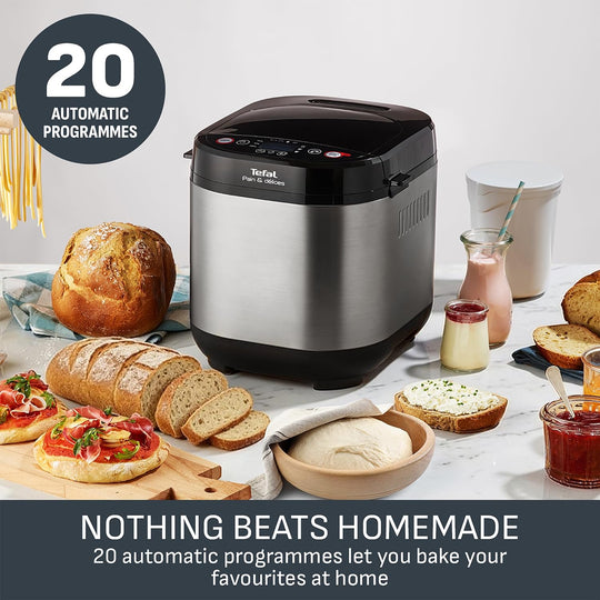 Bread Maker 20 Automatic Programs 15-Hour Delay Start