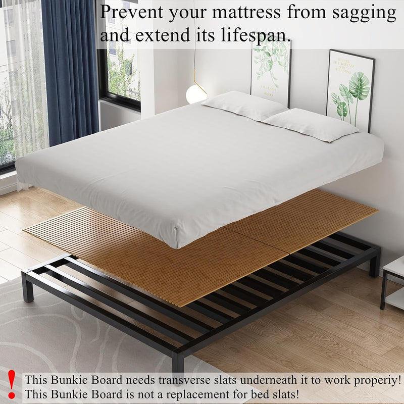 Breathable Heavy Duty Bunkie Board Closely Spaced Slats