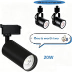 Brightened Track Lighting Heads and Rails Kit 20W
