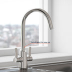 Bristan Acorn Kitchen Tap Swivel Spout Two Lever