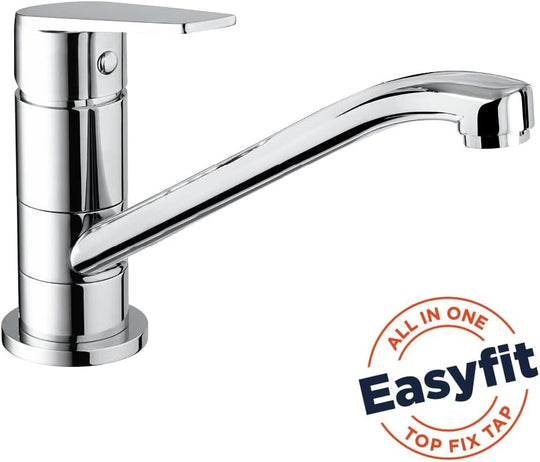 Cinnamon Low Spout Kitchen Tap Chrome Cnn Efsnk