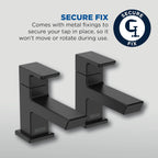 Bristan Cobalt Basin Pillar Taps