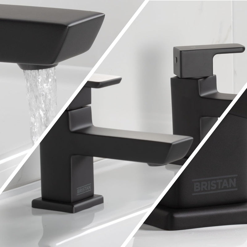 Bristan Cobalt Basin Pillar Taps