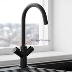 Bristan Fern Kitchen Tap Swivel Spout Two Handle
