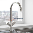 Bristan Fern Kitchen Tap Swivel Spout Two Handle