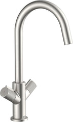 Bristan Fern Kitchen Tap Swivel Spout Two Handle