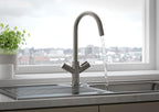 Bristan Fern Kitchen Tap Swivel Spout Two Handle