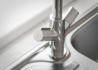 Bristan Fern Kitchen Tap Swivel Spout Two Handle