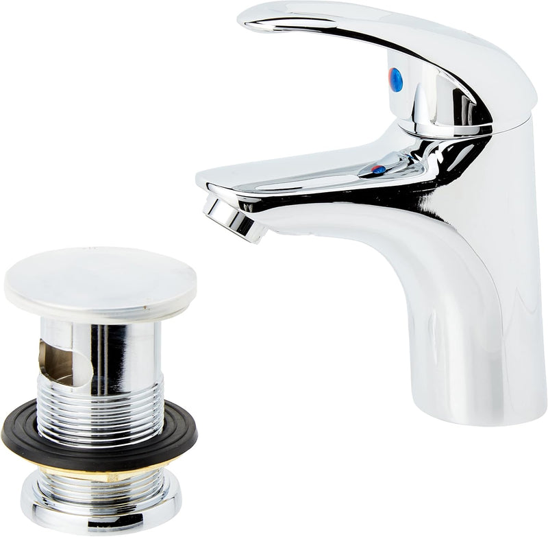 J Bas C Java Basin Mixer with Clicker