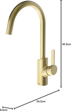Bristan Maple Kitchen Tap Swivel Spout Eco Start