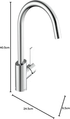 Bristan Maple Kitchen Tap Swivel Spout Eco Start
