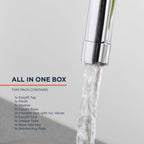 Bristan Monza Kitchen Tap Swivel Spout Two Lever