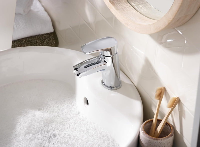 Bathroom Taps Chrome Basin Mixer Tap