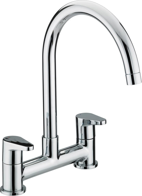 Quest Bridge Kitchen Tap Chrome Qst Dsm C