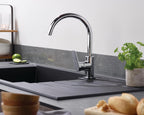Bristan Raspberry Kitchen Tap Swivel Spout Single Lever