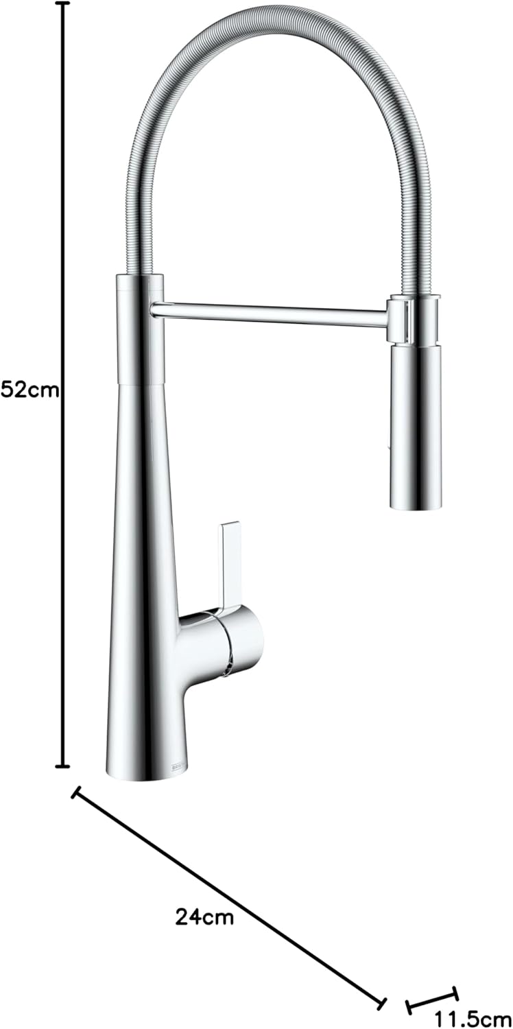 Sabre Pull Out Kitchen Tap Chrome Sa Prosnk