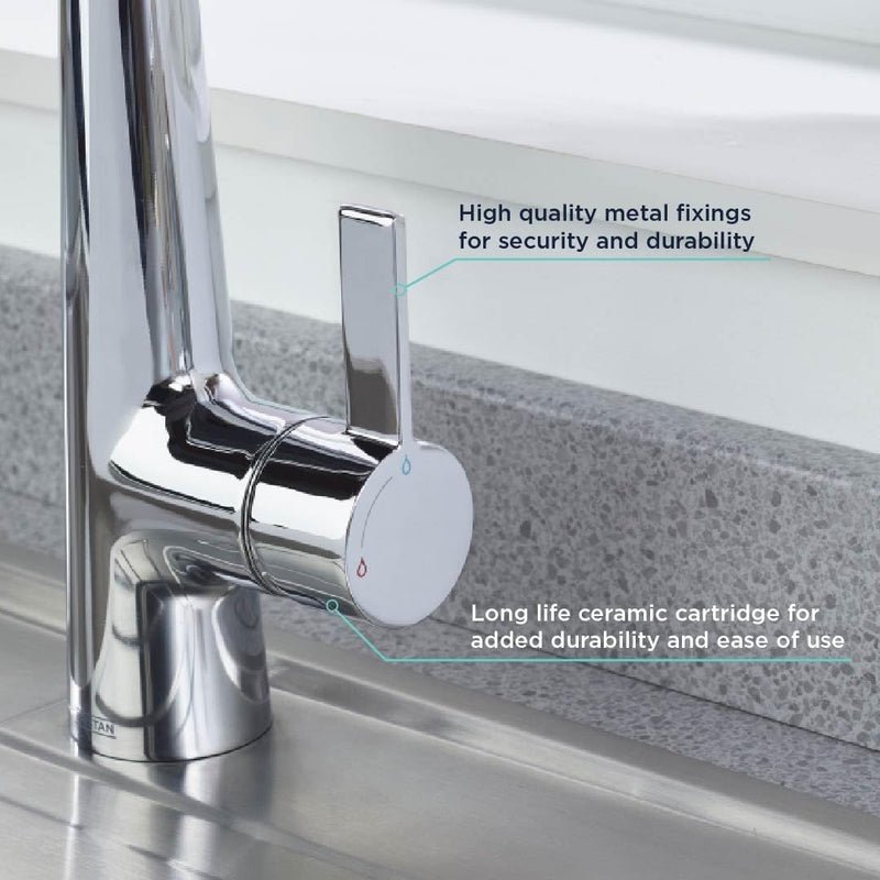 Sabre Pull Out Kitchen Tap Chrome Sa Prosnk