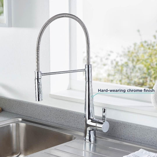 Sabre Pull Out Kitchen Tap Chrome Sa Prosnk