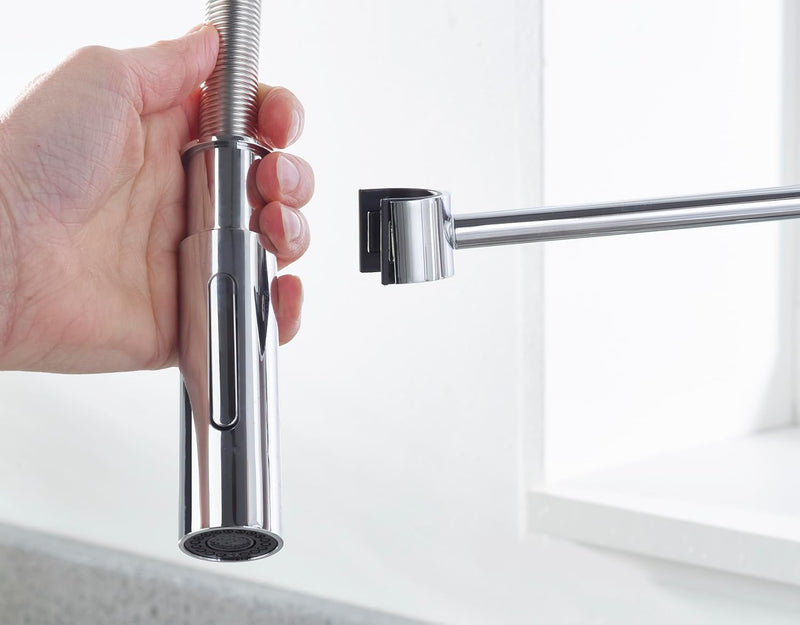 Sabre Pull Out Kitchen Tap Chrome Sa Prosnk