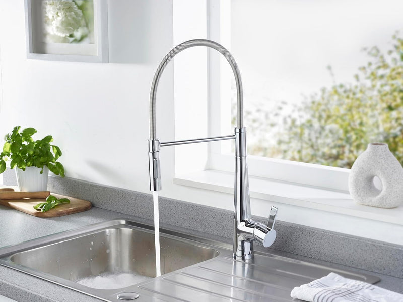 Sabre Pull Out Kitchen Tap Chrome Sa Prosnk