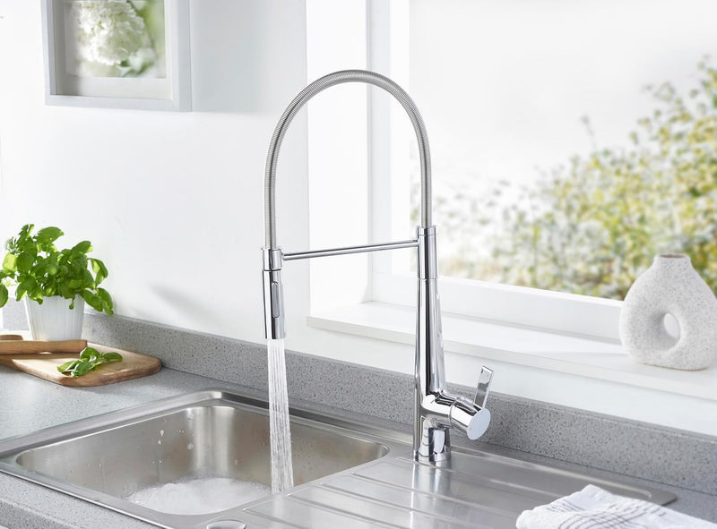 Sabre Pull Out Kitchen Tap Chrome Sa Prosnk