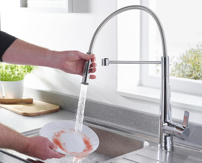 Sabre Pull Out Kitchen Tap Chrome Sa Prosnk