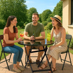 Brubaker Milano Garden Folding Table