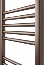 Brushed Bronze Heated Towel Rail 500MM