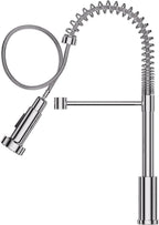 Brushed Stainless Kitchen Tap Swivel Sink Taps