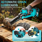 Brushless Mini Chainsaw Cordless 6 Inch Electric Saw