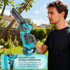 Brushless Mini Chainsaw Cordless 6 Inch Electric Saw