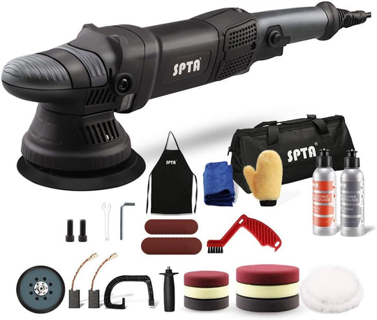 Buffer Polisher 5-Inch 125MM Dual Action Random Orbital