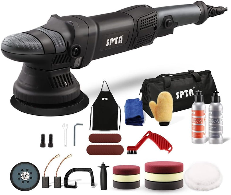 Buffer Polisher 5-Inch 125MM Dual Action Random Orbital