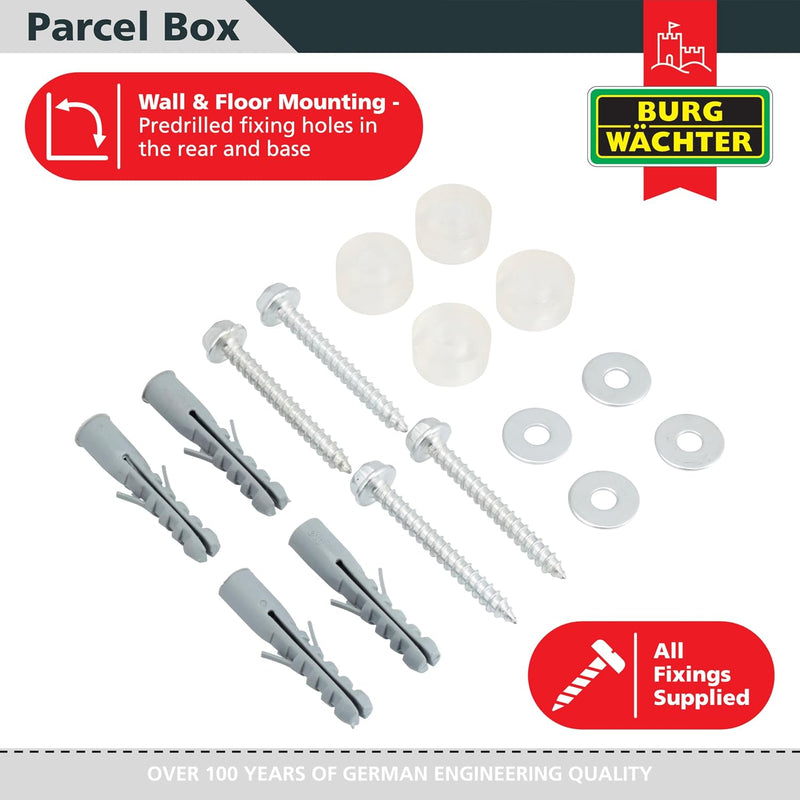Burg Wachter Outdoor Wall Mounted Large Secure Parcel