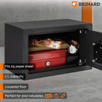 Business Xl Key Lock Safe with Fireproof