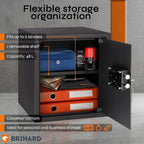 Business Xl Key Lock Safe with Fireproof
