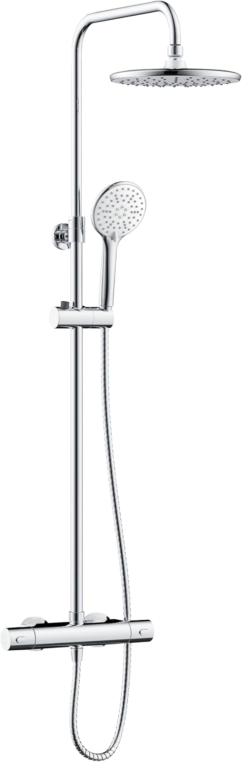 Buzz Diverter Bar Thermostatic Mixer Shower