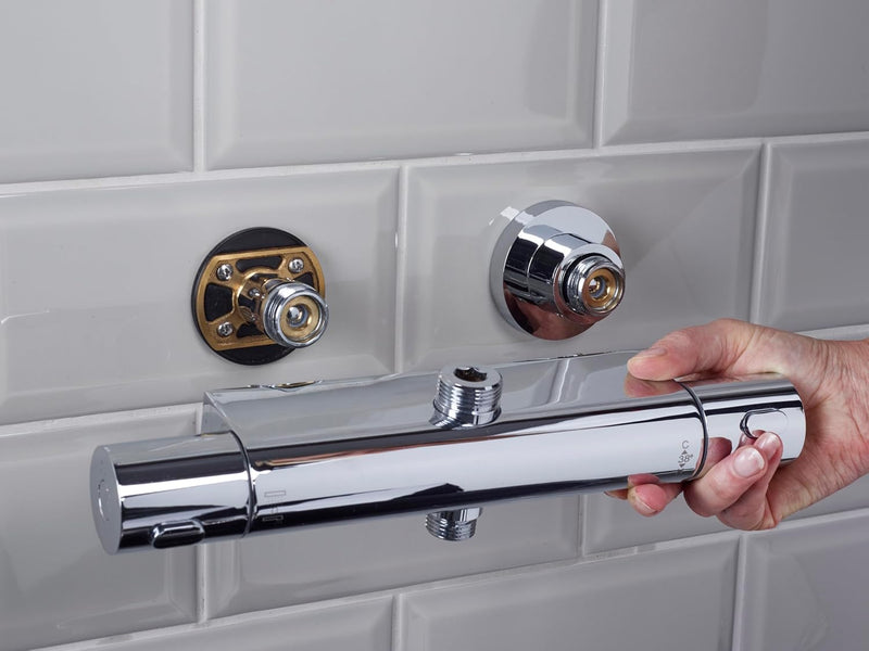 Buzz Diverter Bar Thermostatic Mixer Shower