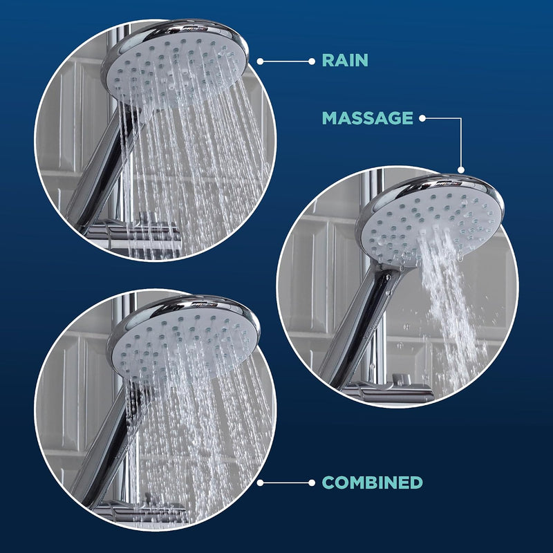 Buzz Diverter Bar Thermostatic Mixer Shower