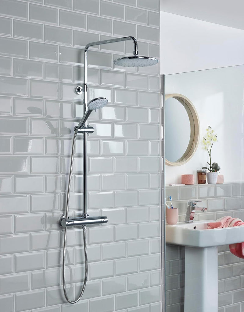 Buzz Diverter Bar Thermostatic Mixer Shower