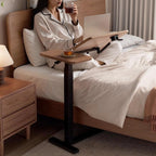 C Shaped Side Table Adjustable Height with Hidden
