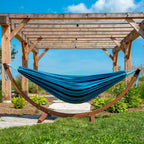 C8spct-00 Double Cotton Hammock with Solid Pine Arc