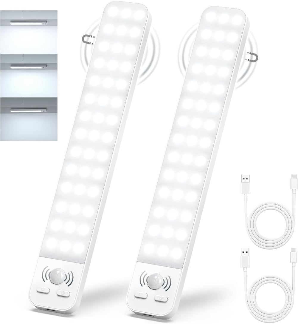 Cabinet Kitchen Lights 2000mah Cupboard Motion Sensor (2 Pack)