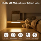 Cabinet Kitchen Lights 2000mah Cupboard Motion Sensor (2 Pack)